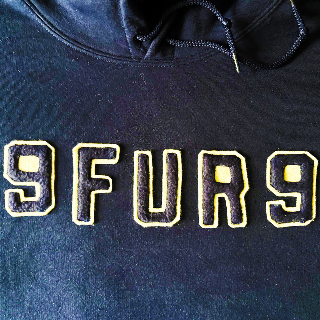 9FUR9 PATCH HOODIE