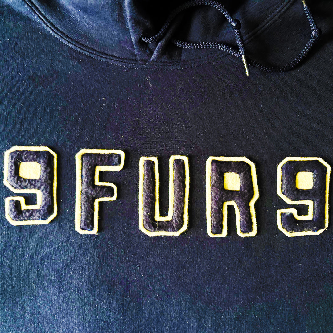 9FUR9 PATCH HOODIE
